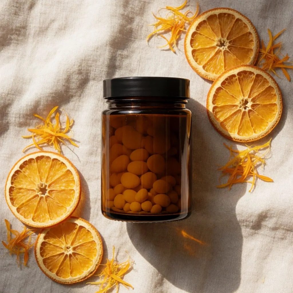 Overhead view of Daily Vitality Complex jar
